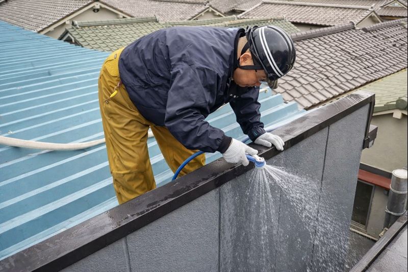 散水調査で原因を特定